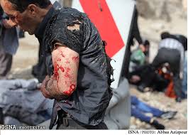 حادثه مرگبار برای سرنشینان پیکان درجاده  شیراز -ممسنی /سقوط از ارتفاع 20 متری!